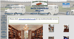 Desktop Screenshot of bathfurnituremakers.co.uk