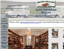 Tablet Screenshot of bathfurnituremakers.co.uk